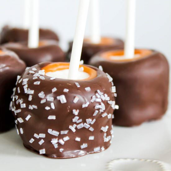 Chocolate Caramel Marshmallows