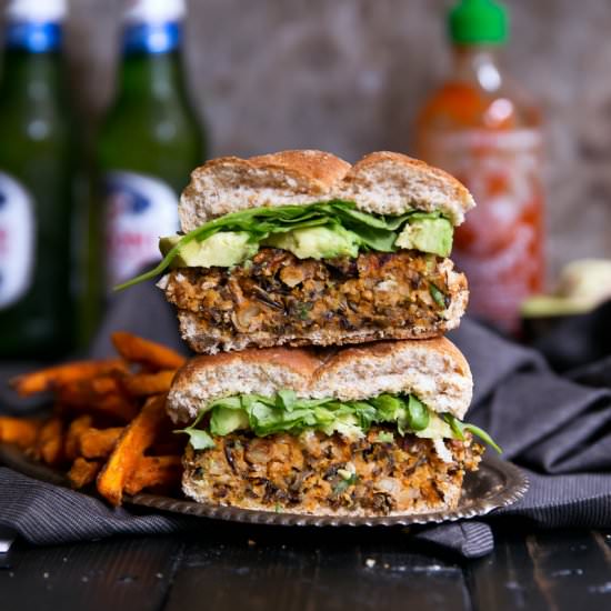 Vegan Sweet Potato Burgers