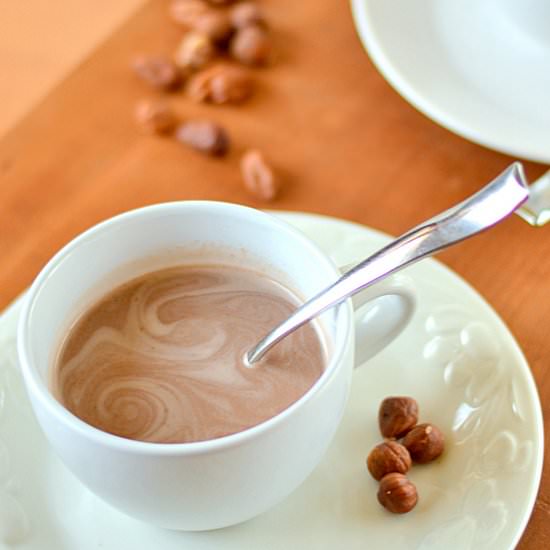Protein Nutella Hot Chocolate