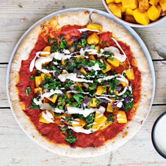 Butternut Squash Pizza