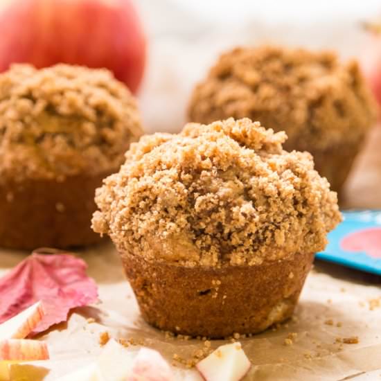 Apple Crumb Muffins