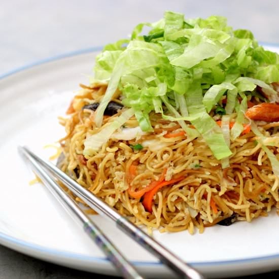 “Kuai Fa”/Osmanthus Fried Noodles
