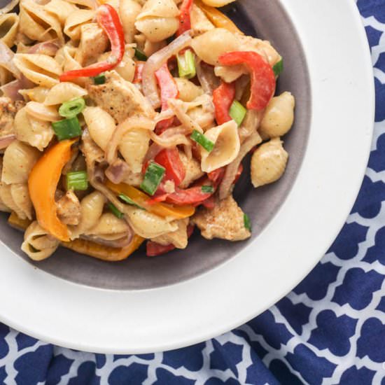 Creamy Cajun Chicken Shells