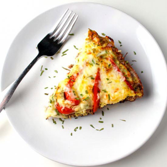 Sausage and Red Pepper Frittata