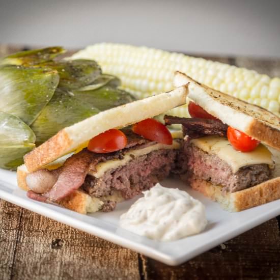 Gruyere Cheeseburger Sandwich