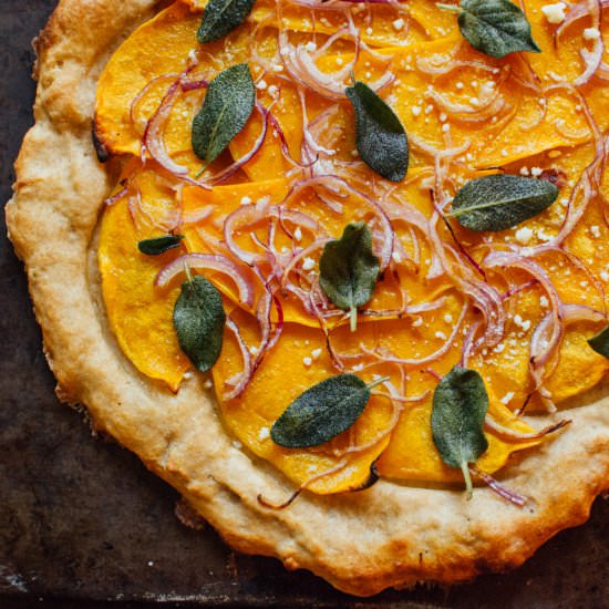 Spelt Flatbread with Butternut