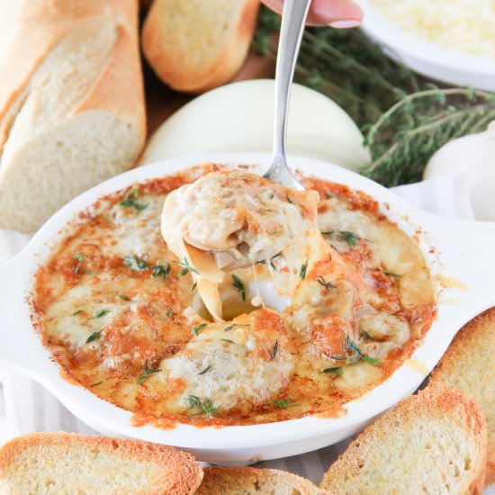 FRENCH ONION SOUP DUMPLINGS