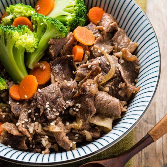 Beef Rice Bowl