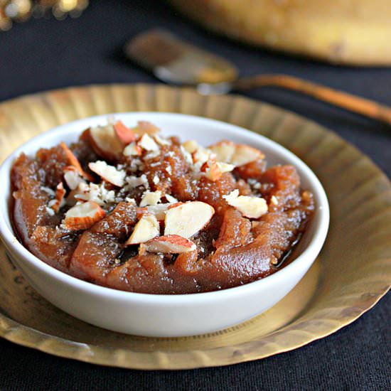 Wheat Flour Halwa ( Pudding )