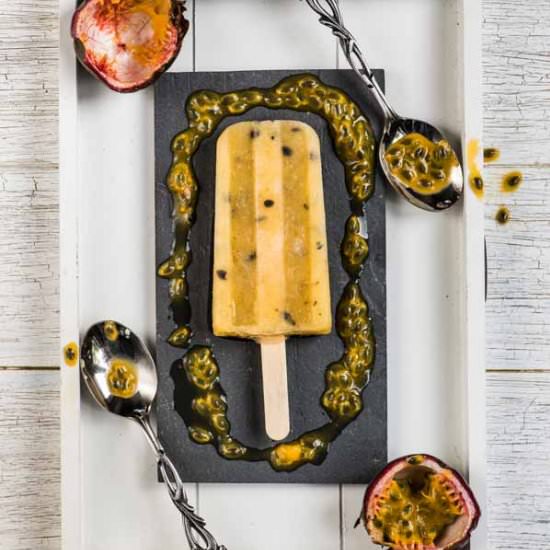 Passion Fruit Ice Cream