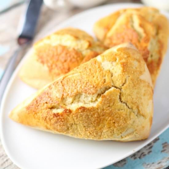 Honey Cream Scones