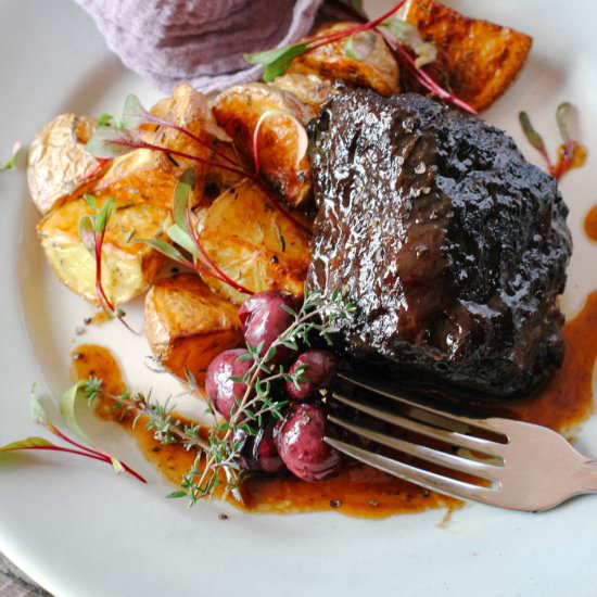 Red Wine Braised Short Ribs