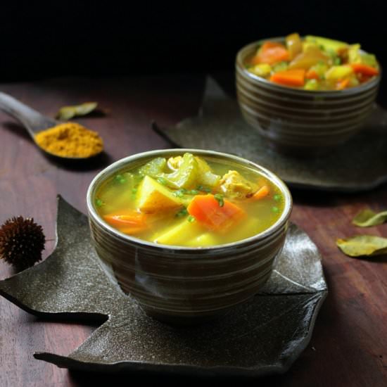 Cozy Chicken Curry Soup