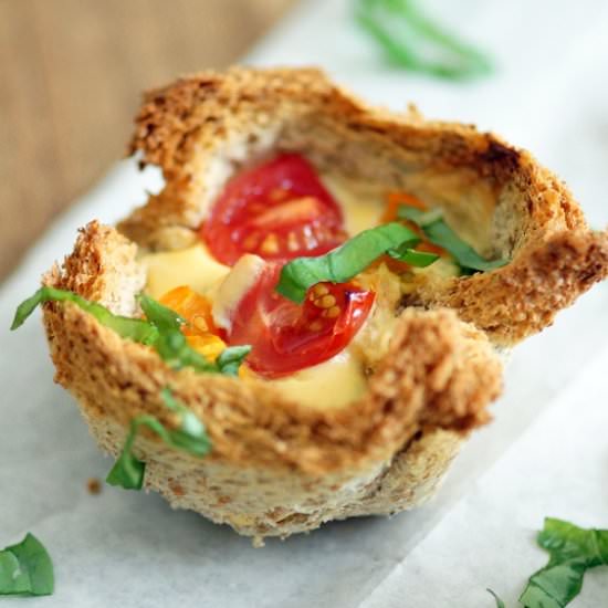 Ricotta Toast Muffins