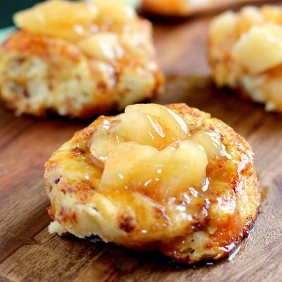 Easy Caramel Apple Cinnamon Rolls