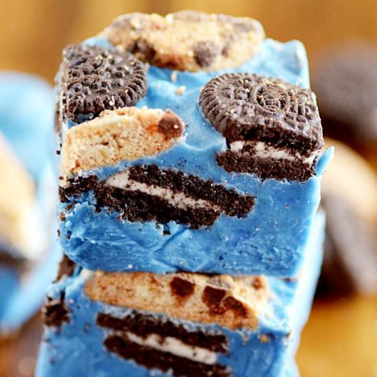 Cookie Monster Fudge
