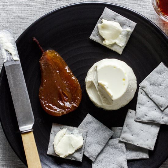 Blue cheese panna cotta