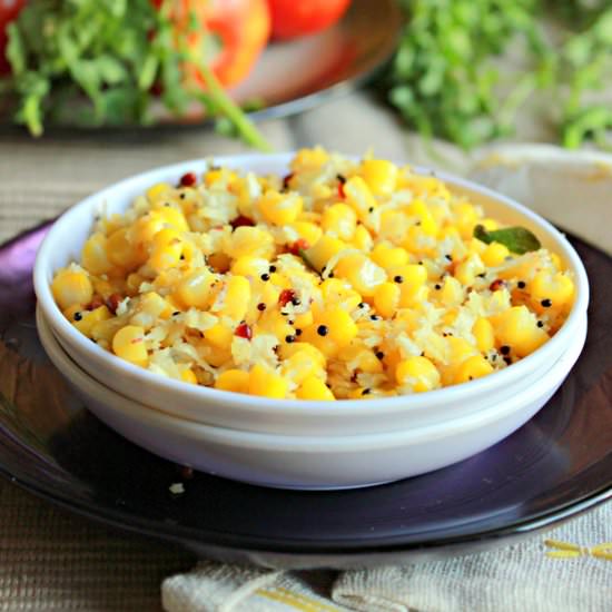 Sweet Corn Salad/Sundal