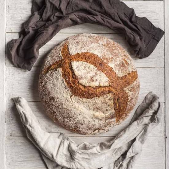 The Sunday 75% Whole Wheat Bread