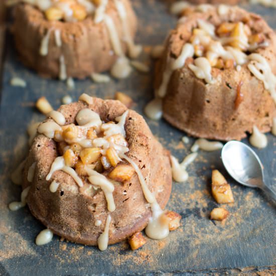 Mini Pumpkin Spice Cakes