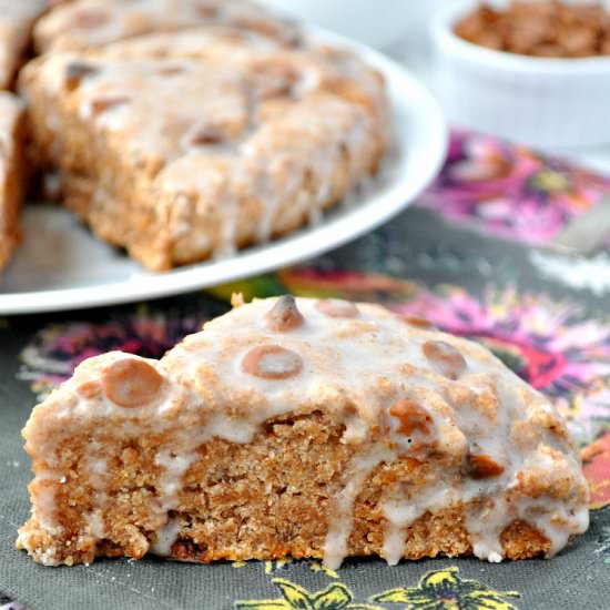 Greek Yogurt Cinnamon Chip Scones