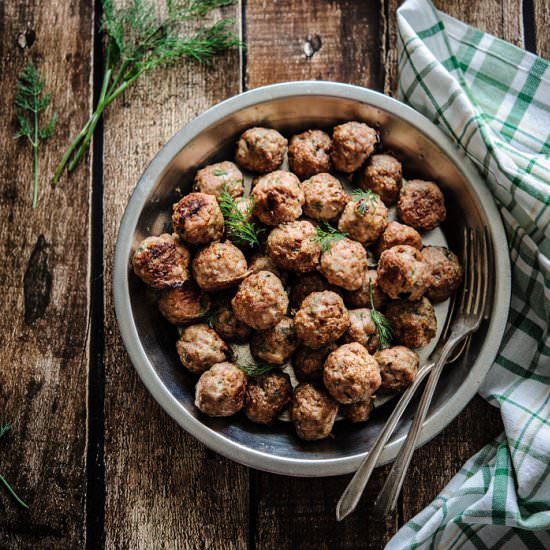 Dill Meatballs