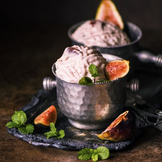 Fig Ice Cream (Anjeer Ice Cream)