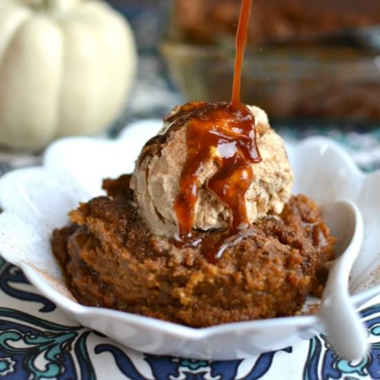 Sticky Toffee Pumpkin Pudding