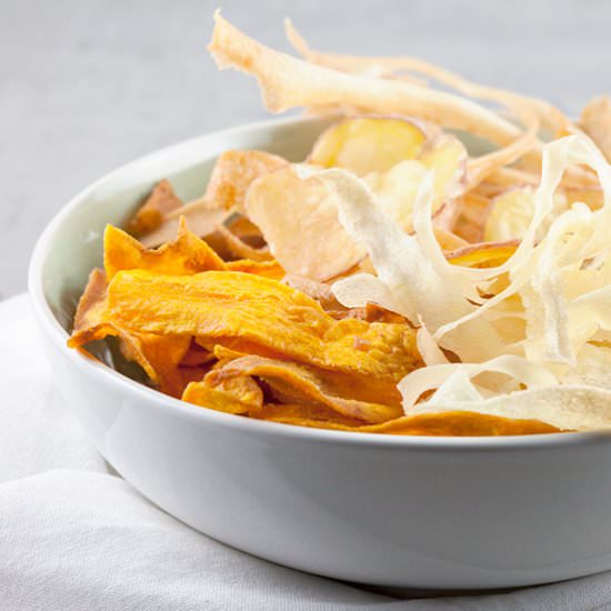 Baked Vegetable Crisps