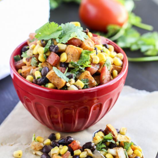 Roasted Sweet Potato Salsa