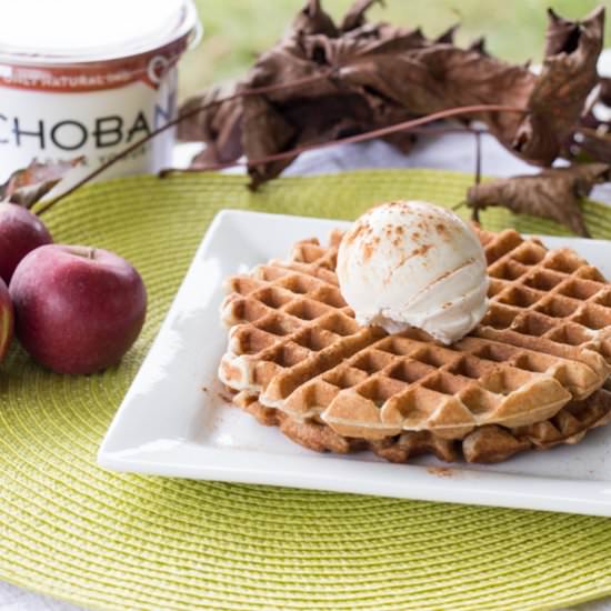 Apple Pie Waffles