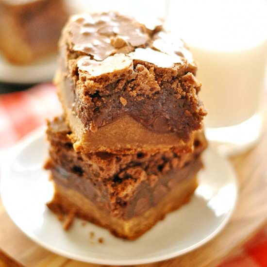 Peanut Butter Brookies