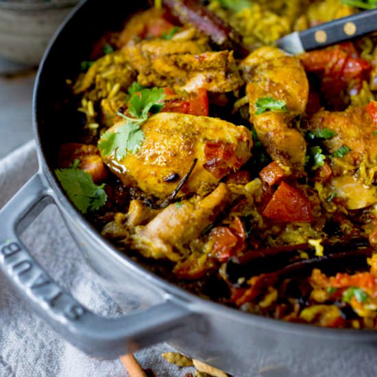 Indian Chicken Biryani