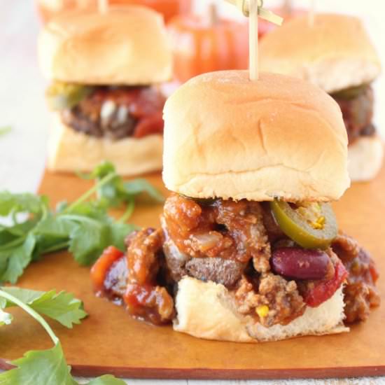 Pumpkin Chili Sliders