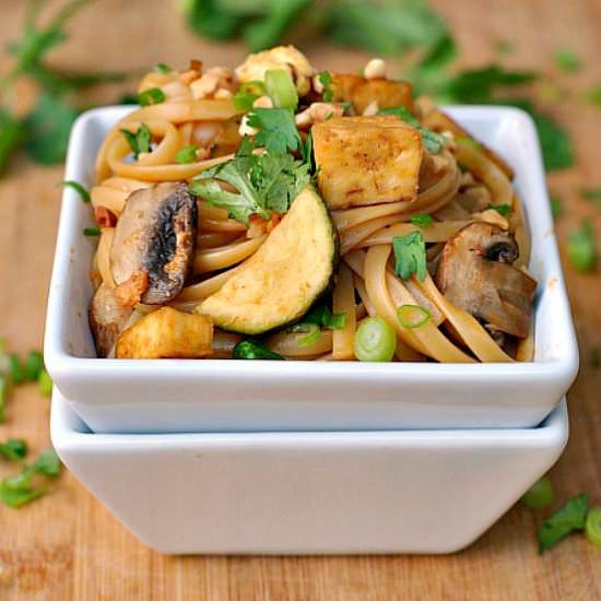 Spicy Thai Noodles with Tofu
