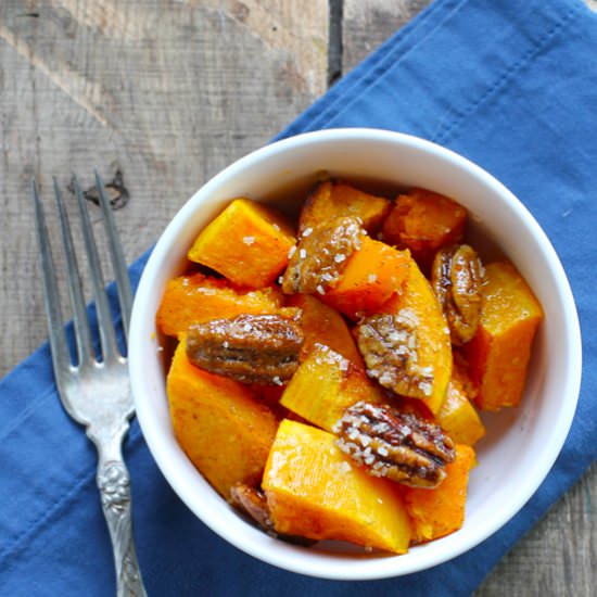 Vanilla Roasted Butternut Squash