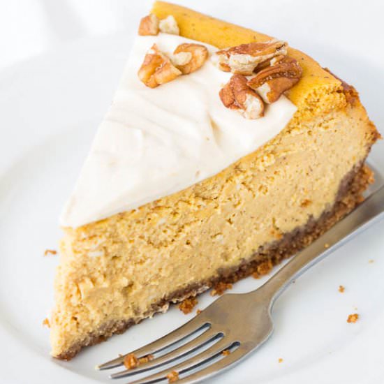 Maple Pumpkin Cheesecake
