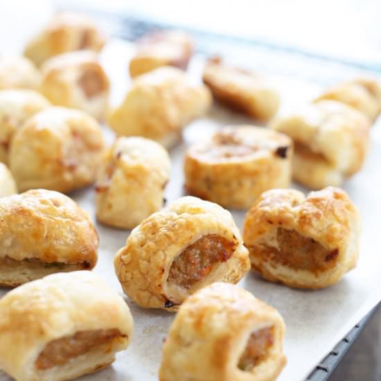 Chicken and Veg Sausage Rolls