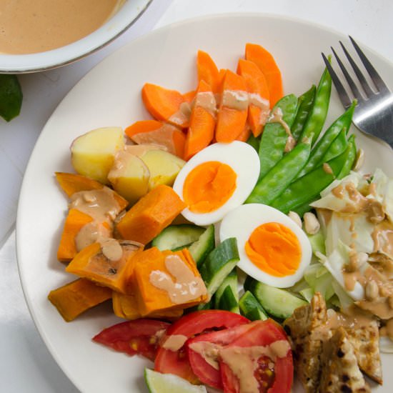 A Simple Gado Gado Salad