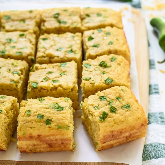 Cheesy Jalapeño Cornbread