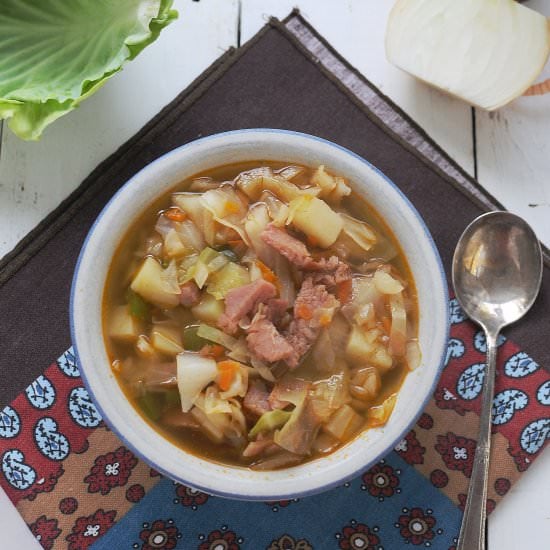 Ham and Cabbage Soup