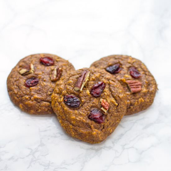 Paleo Pumpkin Breakfast Cookies
