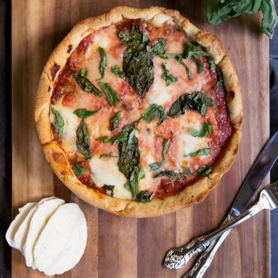 My Favorite Deep Dish Pizza Recipe