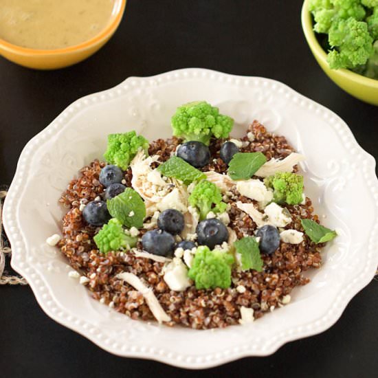 Red Quinoa & Chicken Salad