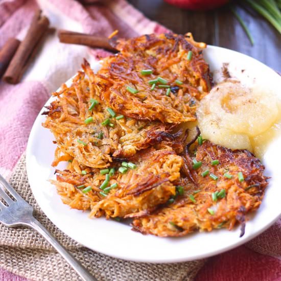Sweet Potato Latkes