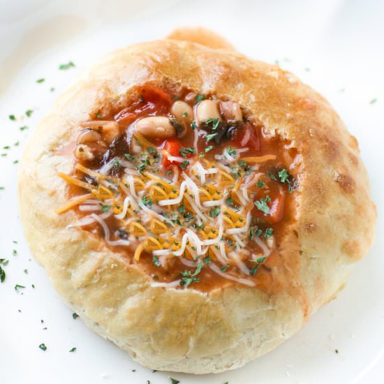 Italian Bread Bowls