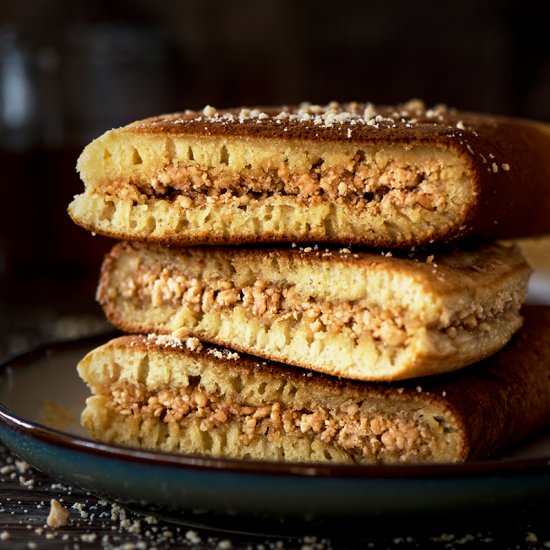 Malaysian Peanut Pancake Turnover
