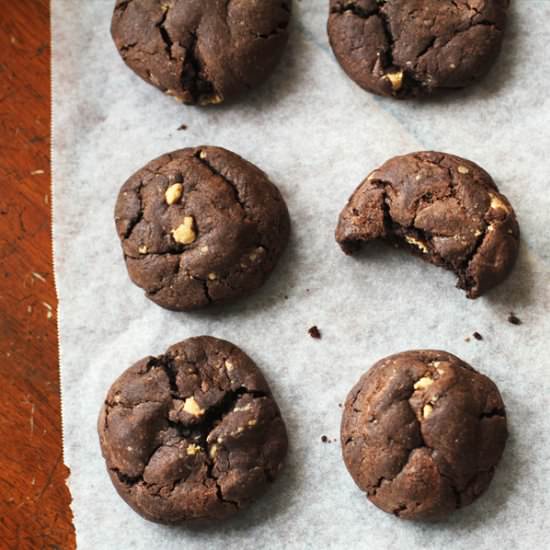 Candy Bar Brownie Cookies
