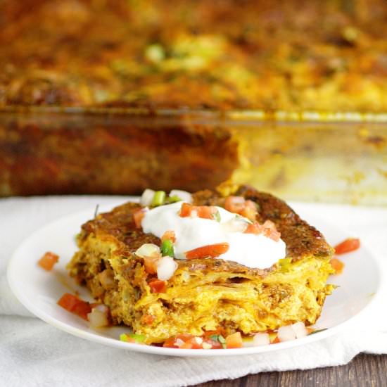 Mexican Breakfast Casserole