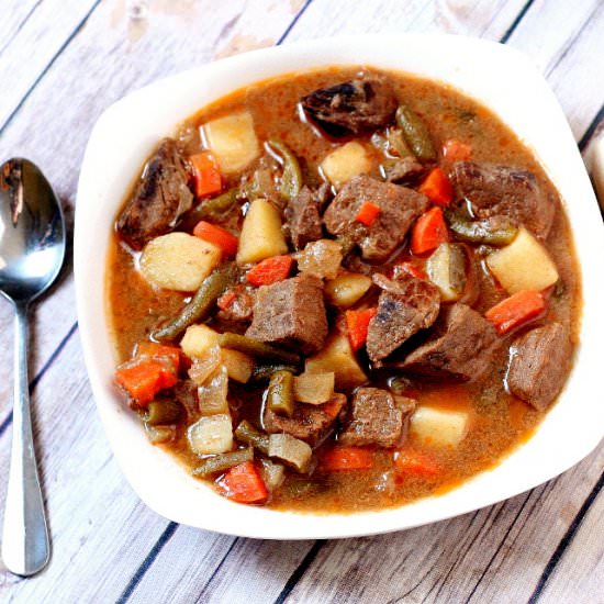 Slow Cooker Beef Stew